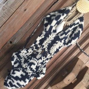 Andi Bagus crochet one piece swimsuit